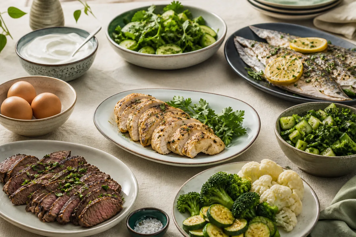 Dukan Diet Hero Chicken Beef Fish Eggs Yogurt.