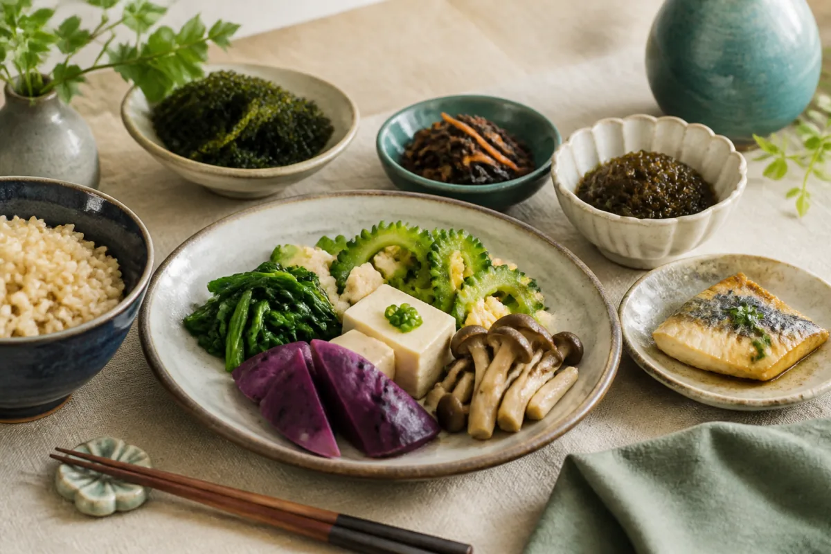 Okinawan Diet Hero Purple Sweet Potato Tofu.