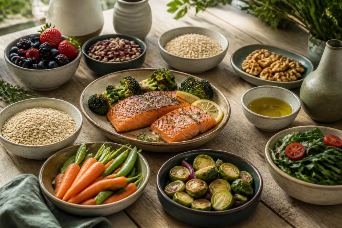 Tlc Diet Hero Salmon Oats Beans Barley.